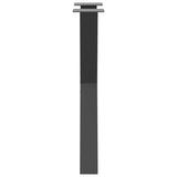 Dining Table Legs X-Shaped 2 pcs Anthracite 60x cm Steel 4012974
