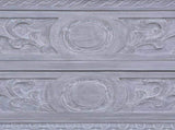 Sideboard Grey wash finish Solid Mahogany wood 90x30x60 cm 283851