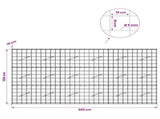 Gabion with 5 mm Wire and 10x10 cm Mesh 300x10x150 cm 3464952