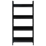 4-Layer Book Shelf Black 60x27.6x124.5 cm Engineered Wood 288222
