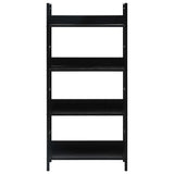 4-Layer Book Shelf Black 60x27.6x124.5 cm Engineered Wood 288222