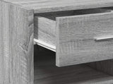 Sideboard Grey Sonoma 30x42,5x93 cm Engineered Wood 846311