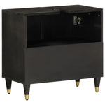 Bathroom Sink Cabinet 62x33x58 cm Solid Wood Mango 358339