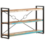 3-Tier Bookcase 140x30x80 cm Solid Reclaimed Wood 320633