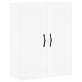 Wall Mounted Cabinet White 69.5x34x90 cm Engineered Wood 830372