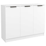 Sideboard White 90.5x30x70 cm Engineered Wood 811187
