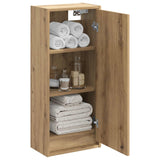 Wall-mounted Sink Vanity Artisan Oak 35 x 20 x 81 cm 890767