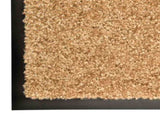 Doormat Washable Cream 90x150 cm 323467