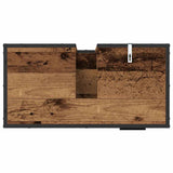 Bathroom Furniture Set with Door 4 pcs Old Wood Engineered Wood 3402497