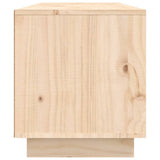 TV Cabinet 140x35x40 cm Solid Wood Pine 814314