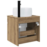 Wall-mounted Sink Vanity Artisan Oak 49 x 44.5 x 66 cm 890621