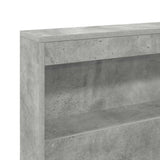 Storage Headboard Concrete Grey 80 cm Engineered Wood 3335448