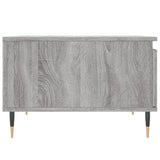 Coffee Table Grey Sonoma 55x55x36.5 cm Engineered Wood 830754