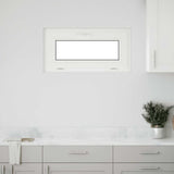 Basement Window RISOR 80x40 cm Tilt 2 Glazing White 4108335