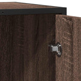 Sideboard Brown Oak 62x35x76 cm Engineered Wood 848998
