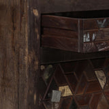 Bedside Cabinet Solid Reclaimed Wood 40x30x50 cm 245916