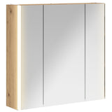 Bathroom Mirror Cabinet Artisian Oak 63.5 x 15.5 x 60.5 cm 889254