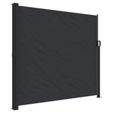 Retractable Side Awning Black 180x500 cm 4004444