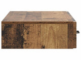 Wall-Mounted Side Table Old Wood 87.5 x 34.5 x 17 cm 899013