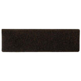 Stair Mats Self-adhesive 15 pcs 65x21x4 cm Dark Brown Rectangular Edge 326187