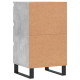 Sideboard Concrete Grey 40x35x70 cm Engineered Wood 831104