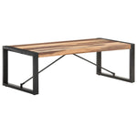 ZNTS Coffee Table 120x60x40 cm Solid Wood with Sheesham Finish 321537