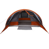 Family Tent Cabin 6-Person Grey Waterproof 94748