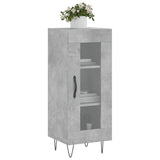 Sideboard Concrete Grey 34.5x34x90 cm Engineered Wood 828792