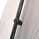 Pool Tent Fabric 660x580x250 cm Grey 93047