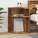 End Table Old Wood 39.7 x 39.7 x 60 cm Engineered Wood 891138