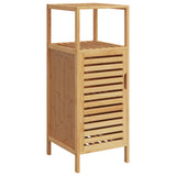 Bathroom Cabinet with Shelf 36x33x87 cm Bamboo 373369