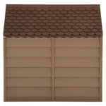 Dog House Brown 71x71.5x68 cm PP 316180