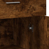 Sideboard Smoked Oak 60x30x84 cm Engineered Wood 840496