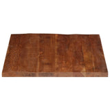 Table Top 90x80x2.5 cm Rectangular Solid Wood Reclaimed 371210