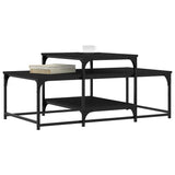 Coffee Table Black 102x60x45 cm Engineered Wood 835314