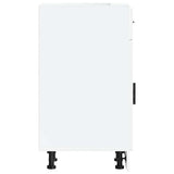 Kitchen Base Cabinet Porto White Engineered Wood 853937