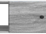 Coffee Table Grey Sonoma 90 x 50 x 40 cm Engineered Wood 895651