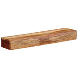 Wall Shelves 2 pcs 60x17x8 cm Solid Wood Acacia 373630