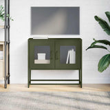 TV Cabinet Olive Green 68x39x60.5 cm Cold-rolled Steel 853336