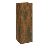 4 Piece TV Cabinet Set Smoked Oak Engineered Wood 3114339