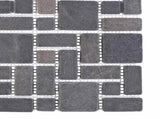 Mosaic Tiles Grey 30 x 30 cm Marble 42033526