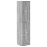 Apothecary Cabinet Grey Sonoma 40x41x174.5 cm Engineered Wood 3309650