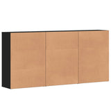 Sideboards 3 pcs Black 60x31x84 cm Engineered Wood 3276575