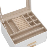 Jewellery Box 3-Layer White 23x20.5x14 cm 4103557