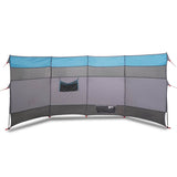 Camping Windbreak Blue 366x152x152 cm Waterproof 94741