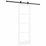 Sliding Door ORKDAL White and Black 73.5 x 211 cm 3332018