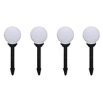 Outdoor Pathway Lamps 8 pcs LED 15 cm with Ground Spike 277114
