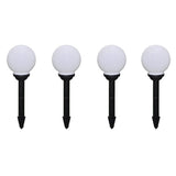 Outdoor Pathway Lamps 8 pcs LED 15 cm with Ground Spike 277114