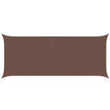 Sun Shade Sail Brown 6 x 2.5 m 100% Polyester Oxford 42031029