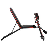 Weight Bench Manual Black 132 x 54 x 100 cm Steel 42007904